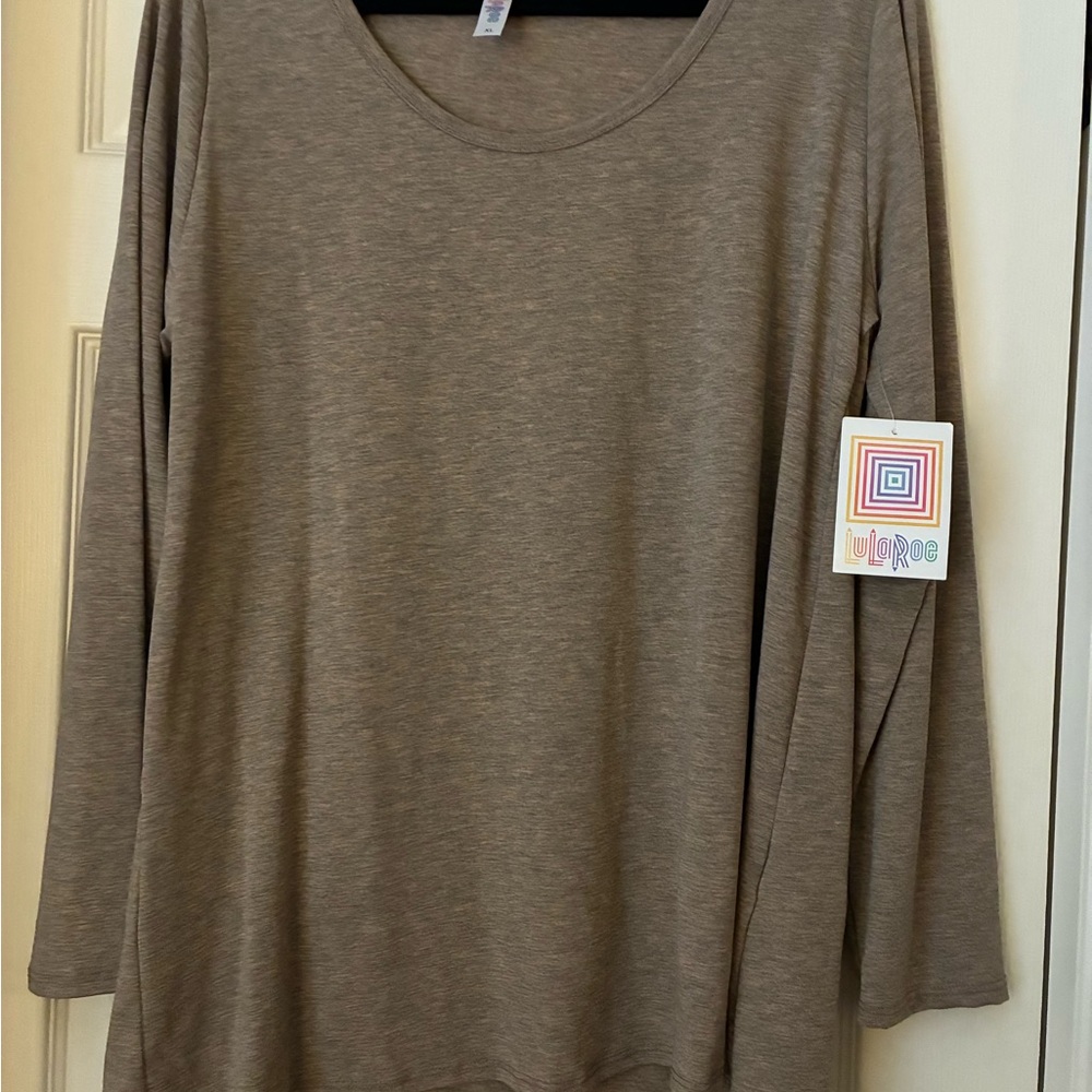 LuLaRoe Lynnae Brown NWT Size XL